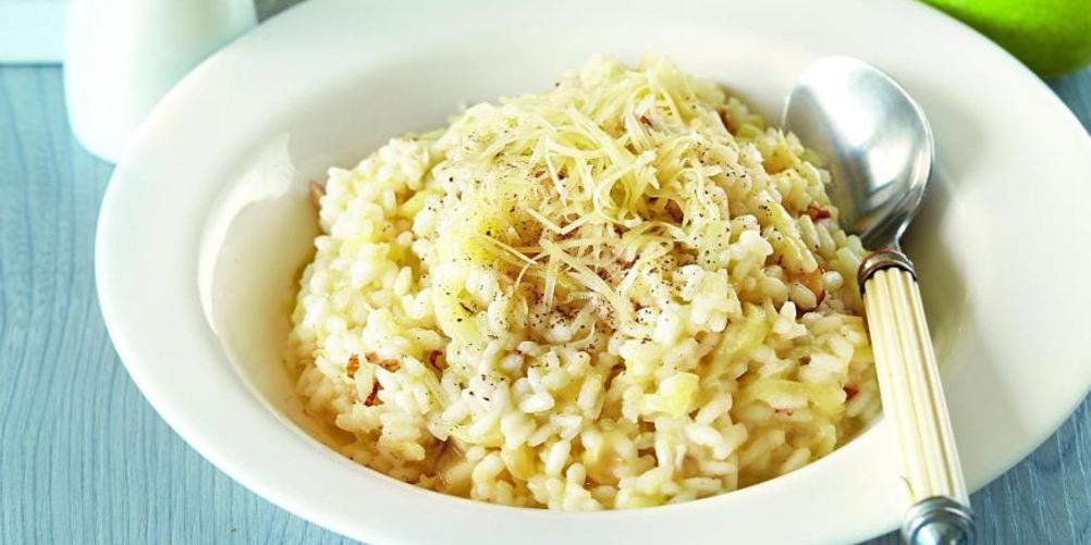 Рецепт яблочного ризотто