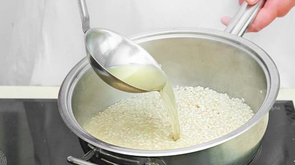 яблочное ризотто