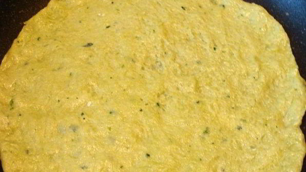 дорада под пармезаном со сливочно-шпинатной начинкой