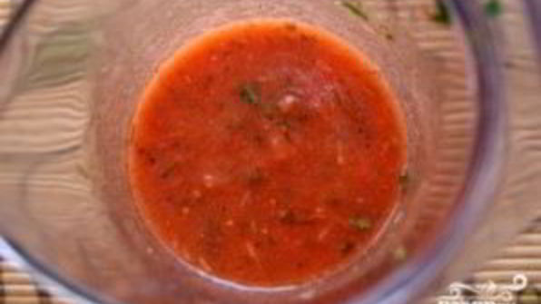 дорада с сальсой