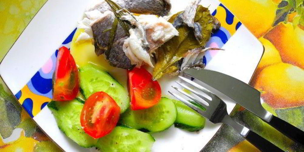 Рецепт дорады с солеными лимонами и средиземноморскими травами