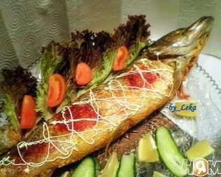 Фаршированная щука