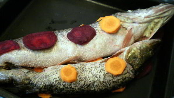 фаршированная щука