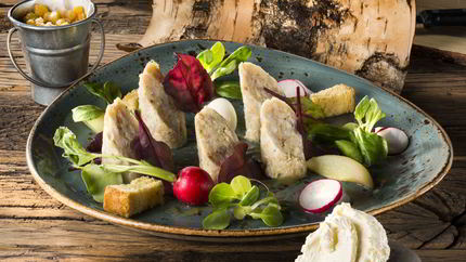 Фаршированный зеркальный карп