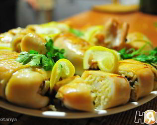 Фаршированные кальмары