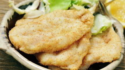 Филе хека в сырной панировке