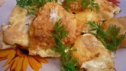 Филе трески в кляре