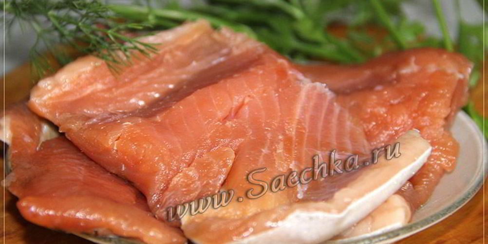 Рецепт форели слабой соли