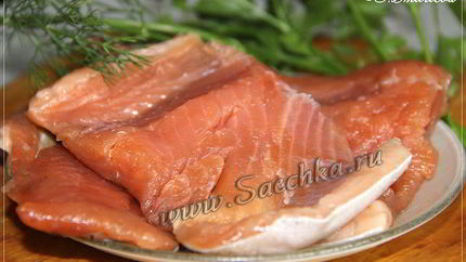 Форель слабой соли