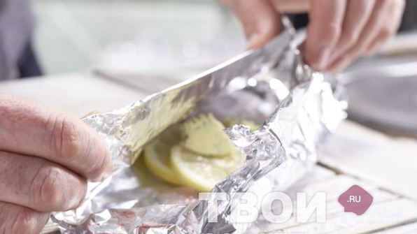 форель в духовке