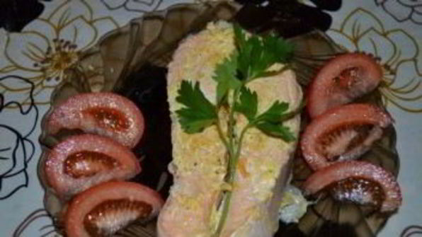 форель в мультиварке в фольге