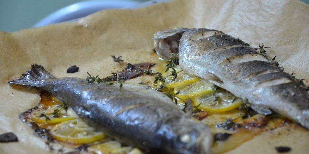 Рецепт форели, запеченной в фольге