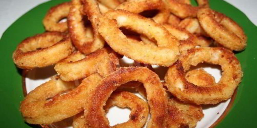 Рецепт кальмаров кольцами в пивном кляре