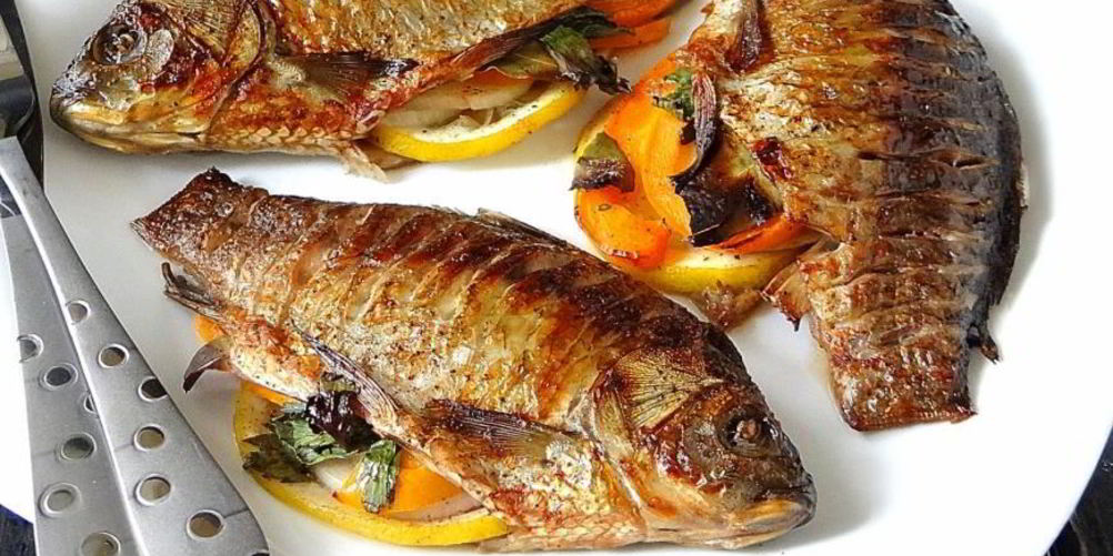 Рецепт карася-гриля вкуснющего