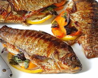 Карась-гриль вкуснющий