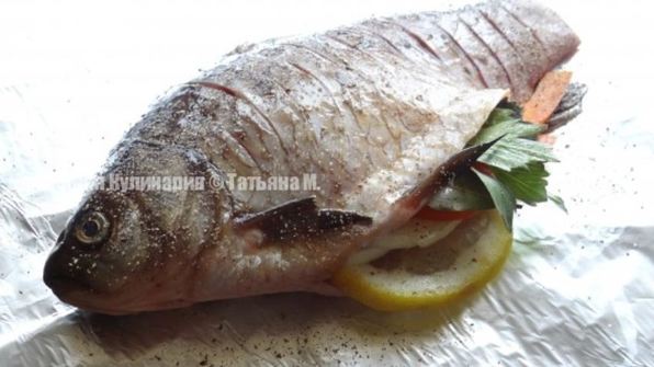 карась-гриль вкуснющий