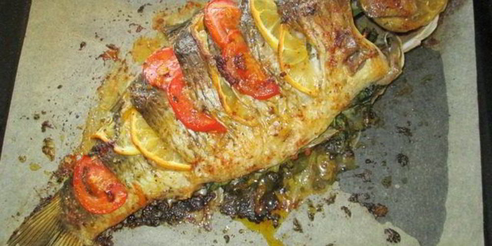 Рецепт карпа в духовке