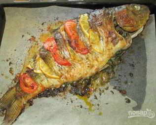 Карп в духовке