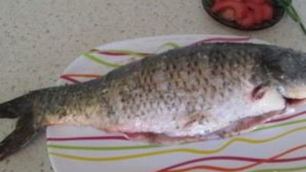 карп в духовке