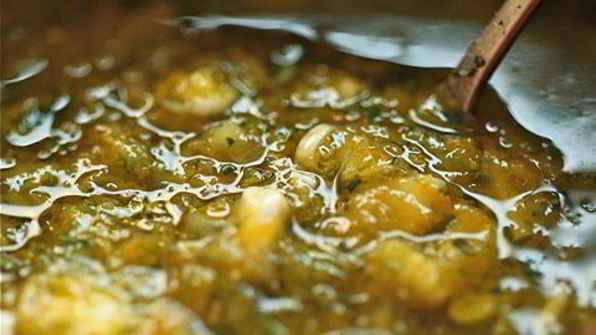 креветки гриль в цитрусовом маринаде