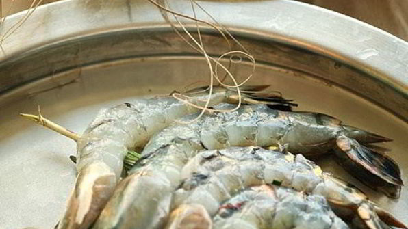 креветки гриль в цитрусовом маринаде