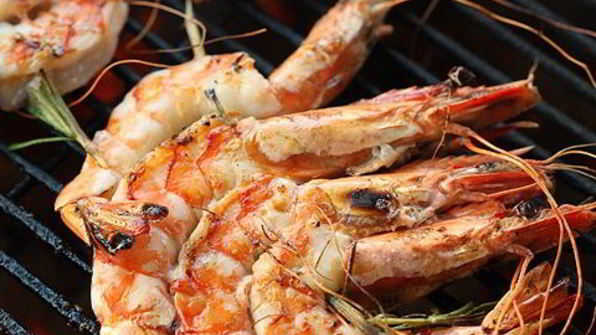 креветки гриль в цитрусовом маринаде