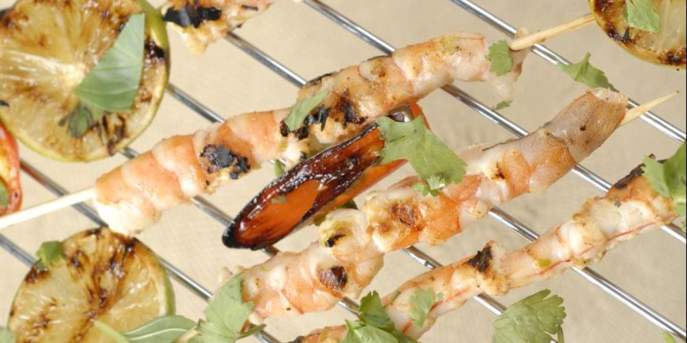 Рецепт креветок в лаймово-медовом маринаде