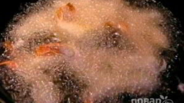 креветки в соусе васаби