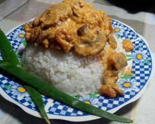 Креветки в томатном соусе