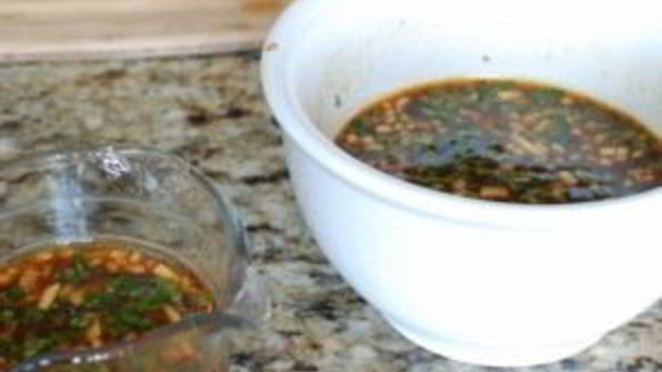 лосось в китайском соусе, запеченный в духовке