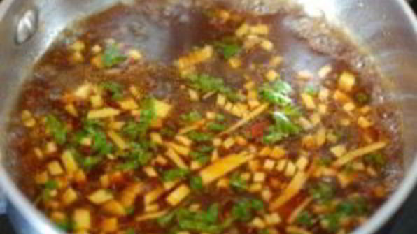 лосось в китайском соусе, запеченный в духовке