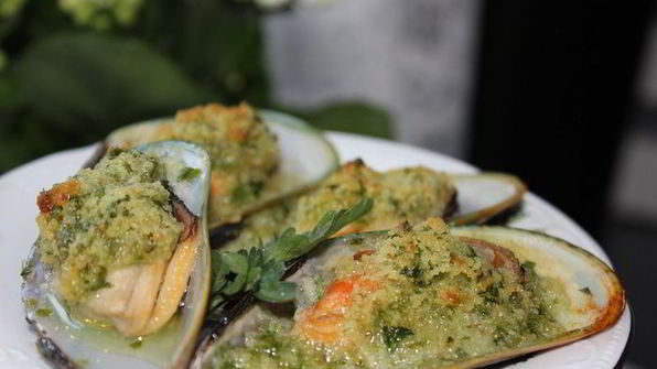 мидии — устрицы рокфеллера