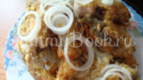 мраморная треска жаренная