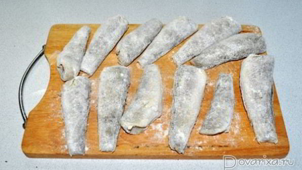 нототения, жаренная в кукурузной муке