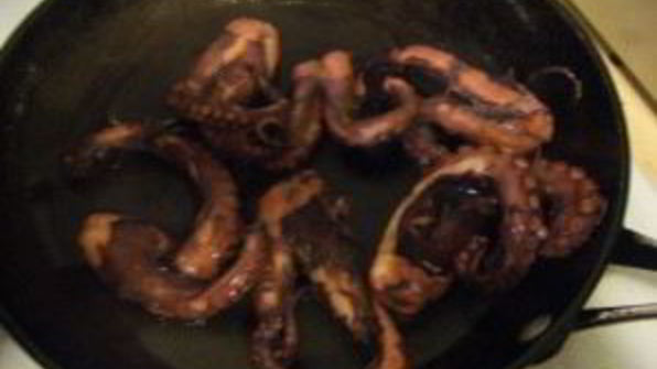 осьминоги в духовке