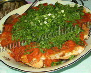 Праздничный судак