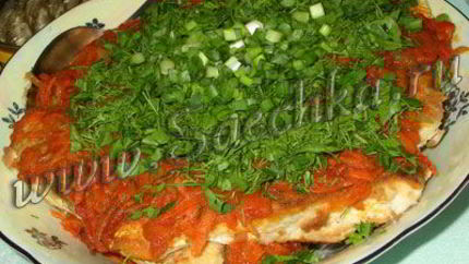 Праздничный судак