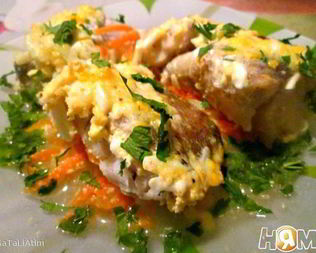 Рыба по-польски в духовке