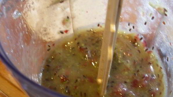 рыба с соусом из крыжовника