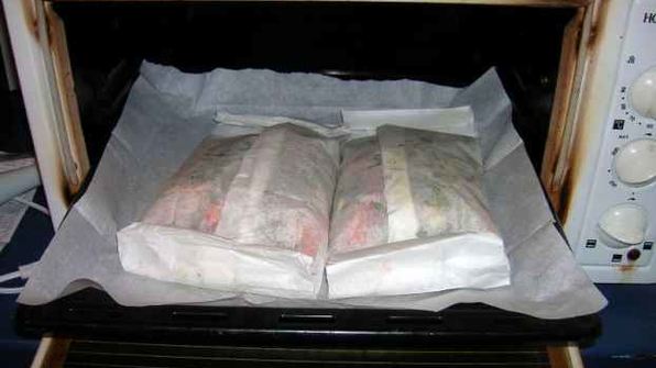 рыба запеченная в конверте