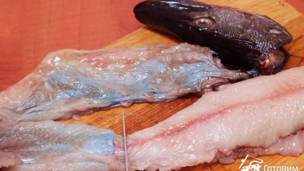 щука, фаршированная грибами