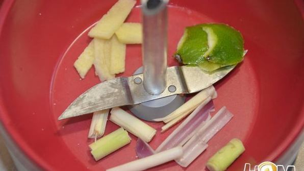 семга со спаржей