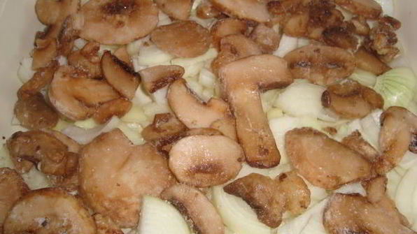 сибас запеченный с овощами