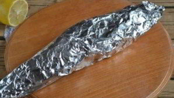 запеченная скумбрия в фольге с морковью
