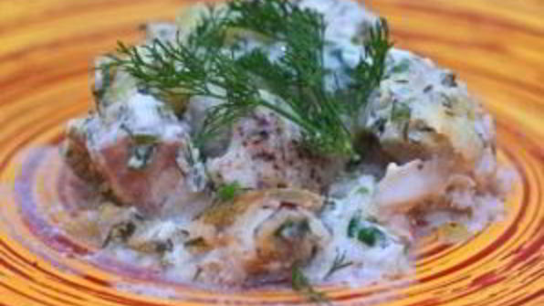 запеченный судак