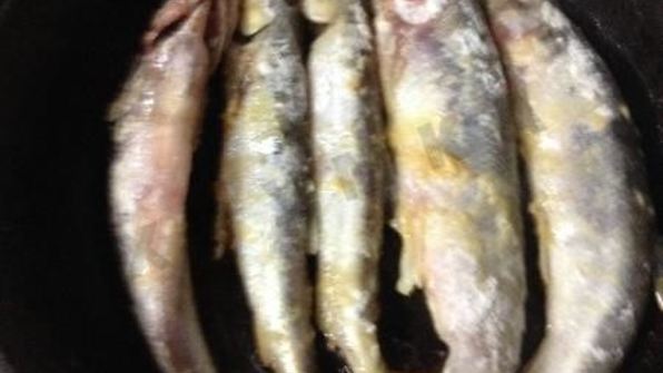 жареная корюшка