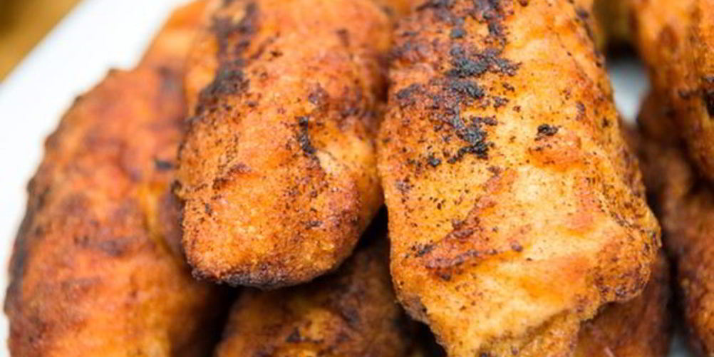 Рецепт фаршированного куриного шашлыка в кляре