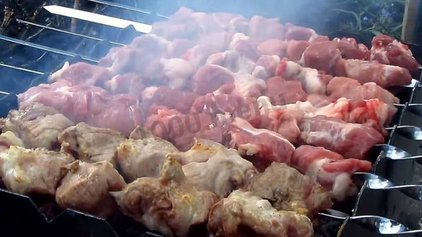 грузинский шашлык без маринада из свинины