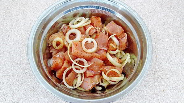 куриный шашлык в банке