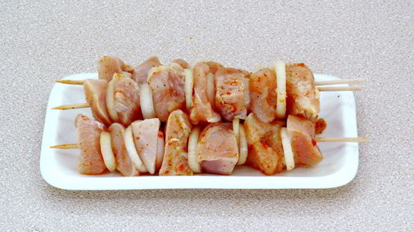 куриный шашлык в банке